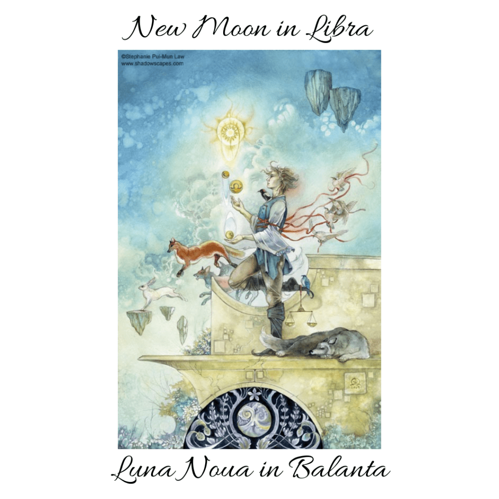 New Moon in Libra
Lună Nouă în Balanță